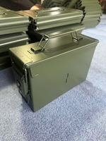 Stock disponible, utilisations multiples, vente chaude aux États-Unis et en Europe, étui de rangement tactique en fer pour munitions calibre .30 M19A1, étanche à la poussière