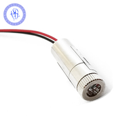650nm 10 MW Cross Merah Laser Dioda Modul 3 V-5 V untuk Locator Keselarasan