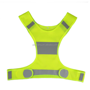 Usine En Gros Gilet De Sécurité Réfléchissant Courir Jogging Vélo Marche, Gilet De Course Réfléchissant Avec Autocollant Bonus - Product Image 5
