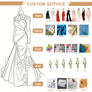 Robe <span class=keywords><strong>longue</strong></span> en satin bleu foncé pour <span class=keywords><strong>femme</strong></span> à talons hauts, sans manches, col halter, taille froncée, faible MOQ, fabricant - Product Image 5