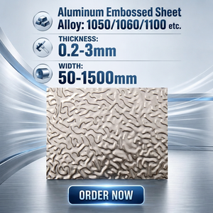 Lámina/Bobina de Aluminio Estampado de Alta Calidad (Aleación 1050/1060/3003, Espesor de 0.2-3.0 mm) Servicio de Doblado - Product Image 1