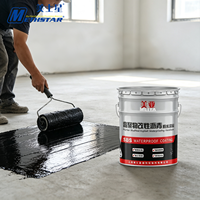 Émulsion acrylique anti-UV + revêtement imperméable au carbonate de calcium lourd MEIYA V970 Scellant élastique pour toiture extérieure, balcon, extérieur