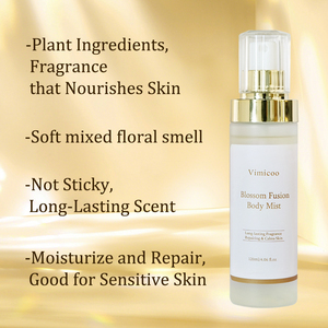 Brume corporelle <span class=keywords><strong>parfum</strong></span>ée aux fleurs OEM ODM, nourrissante et hydratante, 120 ml, pour peaux sèches, acide hyaluronique, centella <span class=keywords><strong>bio</strong></span>, spray <span class=keywords><strong>parfum</strong></span>é - Product Image 2