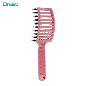 Stainless Steel Comb Rhinestone Hair White Wide Tooth Braiding Combs Custom Plastic Binding With Razor Blade Wooden Logo
