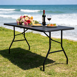 Ensemble table et banc pliables faciles à transporter pour le camping, la <span class=keywords><strong>caravane</strong></span>, les voyages en camping-car - Product Image 4