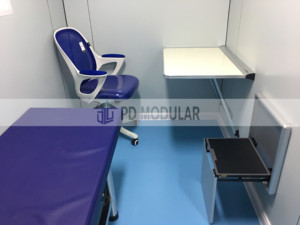 Unité de maternité rapide entièrement équipée remorque de carrosserie de camion conteneur mobile à des fins de soins de santé clinique hospitalière de traitement médical - Product Image 6