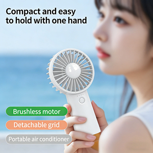 New USB <b>handheld</b> mini portable desktop rechargeable long battery life <b>fan</b> - Product Image 4