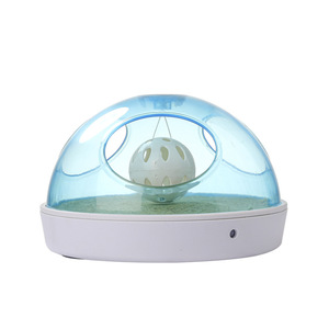 Juguete Interactivo para Gatos, Disco Magnético Emisor de Sonido, Placa de Sonido por Inducción Azul para Entretenimiento y Relajación de Mascotas - Product Image 1