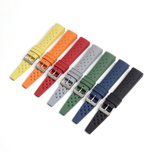 20mm 22mm envío rápido correa de goma de silicona <span class=keywords><strong>correas</strong></span> de reloj deportivo de liberación rápida para <span class=keywords><strong>Suunto</strong></span> <span class=keywords><strong>9</strong></span> correa de reloj de repuesto - Product Image 1