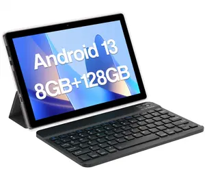 Shenzhen üretici dört çekirdekli 8GB + 128GB 10 inç Tablet PC kamera ile