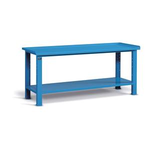 Établi Fami Work avec plateau en acier RAL5012 2007x705x855mm - Product Image 1