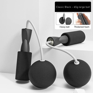 Cordless Jump <b>Rope</b> With Heavy Balls Sports Fitness Training Bodybuilding <b>Exercise</b> Rapid Speed Skipping <b>Rope</b> Home Gym Equipment - Product Image 5
