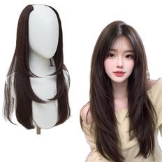 Koundeneko 55cm Sara Natural Collar Pie Clip-Tipo Exte Touch Extensiones de cabello humano de alta calidad - Product Image 1