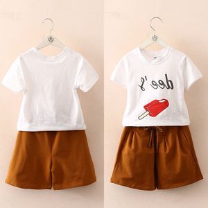 Conjunto de Ropa de Algodón Indio: Pantalones y Camiseta Ringer para Niña con Detalle de Mano - Lote de Stock - Los Diez Productos Más Vendidos en China - Product Image 3