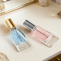 Nouvelles bouteilles d'échantillon miniatures personnalisables de 10 ml avec flacons en verre de luxe rechargeables pour échantillon de parfum