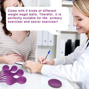महिला योनि के लिए केगेल गेंदों का कंपन सेक्स खिलौने बेन वा गीशा पेल्विक मांसपेशियों की गेंदों में ट्रेनर - Product Image 3
