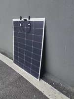 Panneau solaire flexible 50W 100W 150W, module solaire monocristallin, panneau solaire portable pour application hors réseau