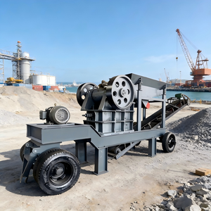 Nueva Trituradora de Mandíbulas Móvil Diésel PE400X600 con Motor y Rodamientos, Certificación CE, Alta Capacidad 25t/h <span class=keywords><strong>para</strong></span> Trituración de <span class=keywords><strong>Piedra</strong></span> - Product Image 1