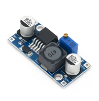 LM2596S Regulator Tegangan LM2596 S, DC-DC Step-Down Catu Daya 3A Papan Dapat Disesuaikan 24V 12V 5V 3V
