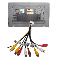 Prise 20p pour autoradio stéréo sortie RCA faisceau de câbles auxiliaire connecteur de câblage adaptateur câble de caisson de basses 4G emplacement pour carte SIM câble d'autoradio
