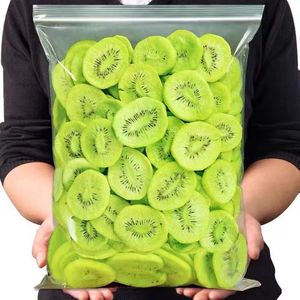 Rebanadas de kiwi liofilizadas de grado superior, venta al por mayor de aperitivos de frutas y verduras - Product Image 6