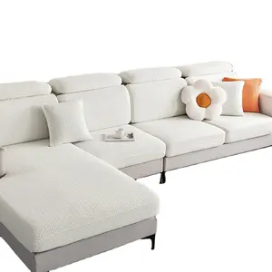 Флисовый чехол для дивана оптом на заказ мебель для дивана и сидений подходит для 1 2 3 4 мест Эластичный чехол для дивана