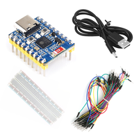 ESP32-C6 Mini Dual-Core 160MHz RISC-V papan pengembangan industri IoT USB-C Kit dengan WiFi 6/BLE 5.3/Zigbee 3.0