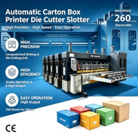Machine d'impression flexographique économique 3 couleurs à encre aqueuse 1428, découpeuse informatisée, équipement à faible coût pour boîtes en carton ondulé, directement de l'usine