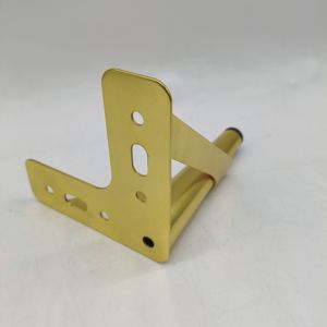 Pieds de meubles modernes en métal chromé doré élégants de 150 mm, robustes, faciles à installer pour <span class=keywords><strong>canapé</strong></span>, lit, table, armoire, maison - Product Image 6