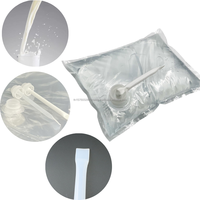 Sachet Doypack en aluminium imprimé en héliogravure de qualité alimentaire avec bec verseur et valve supérieure pour lait, café, vin, champagne, bière, tequila