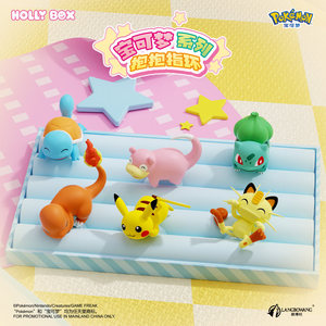 Auténtico Set de 6 Anillos de la Serie Pokemoned Hug Ring en Caja Sorpresa, Anillos Aromáticos con Figuras de Anime, Lindos y Ajustables, para Uso Diario, Regalo Sin Sorpresas - Product Image 3