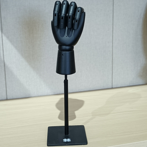 Affichage de modèle de main articulée réglable noir | Mannequin d'articulation mobile pour l'affichage de bijoux et la référence artistique - Product Image 6