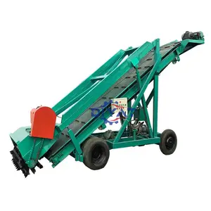 High efficiency organic fertilizer heap moving machine to reclaim