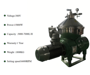 Hoge Kwaliteit Algen Oogsten Gist Concentratie <span class=keywords><strong>Centrifuge</strong></span> Machine Kom Schijf Olijfolie Oogsten Gist Concentratie - Product Image 2