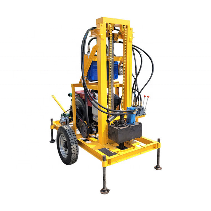 Water Well Drilling Rig Machine Hydraulic Mine Drilling Rigs Rotary ...