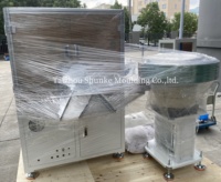 Machine de fermeture automatique de bouchons de bouteilles en plastique, machine de fermeture de bouchons à clapet pour tous les types de machines d'assemblage de bouchons à clapet