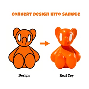 Figurine in PVC Personalizzate Kawaii, Produttore di Giocattoli Artistici in PVC, Servizio OEM/ODM da 2D a 3D, Sculture Pop, Produzione Diretta - Product Image 1