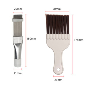 Brosse à dents en acier inoxydable pour le nettoyage en profondeur du condenseur de climatiseur, outil de nettoyage - Product Image 4