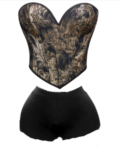 ชุดสีดำ Z0119ST02