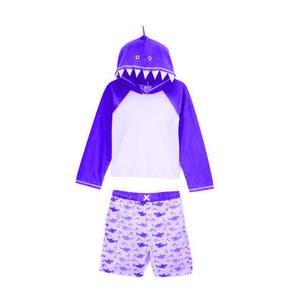 UPF Children Rashie Boy Swim <strong>Tee</strong> UPF 50+ Sunsuits <strong>Shirt</strong> ANTI-UV Rashguard Top - Product Image 5