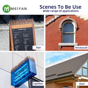 30cm PP punte di uccelli per piccione a prova di 12-Pack repellente per uccelli da esterno ecologico - Product Image 5