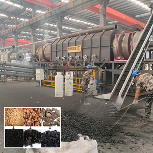Planta de Carbonización de Biomasa de Alto Rendimiento con Sistema de Eliminación de Polvo para Línea de Producción de Carbón - Product Image 1