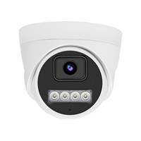 Caméra PoE IP OEM/ODM 3MP compatible Hik Plug and Play Caméra bullet de surveillance réseau couleur intelligente à double lumière