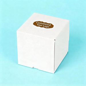 Caja <span class=keywords><strong>de</strong></span> papel dorado para pastel <span class=keywords><strong>de</strong></span> regalo <span class=keywords><strong>de</strong></span> lujo, estampado <span class=keywords><strong>de</strong></span> papel <span class=keywords><strong>de</strong></span> aluminio personalizado impreso, tablero <span class=keywords><strong>de</strong></span> papel <span class=keywords><strong>de</strong></span> 10x10x10cm para pastel <span class=keywords><strong>de</strong></span> boda, panadería, Hotel y banquete - Product Image 5
