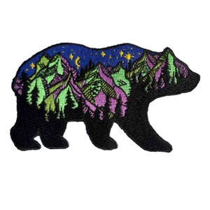 Toppe Ricamate 3D Personalizzate di Alta Qualità, Applicazioni in Resina con Stampa a Cuore, Design Tigre Nera, Distintivi in Tessuto per Camicie e Cappelli - Product Image 4