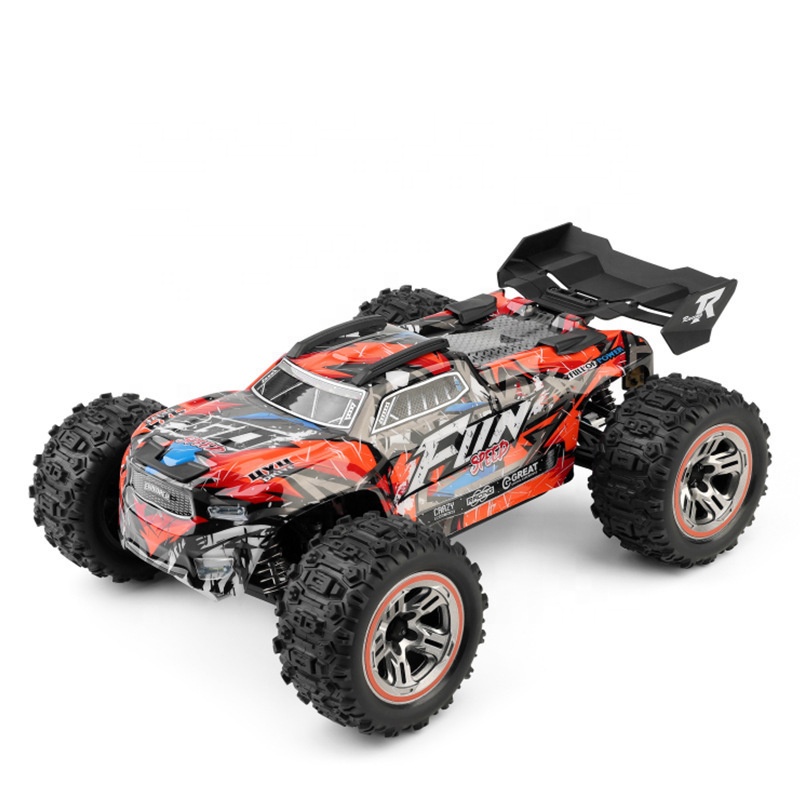 WLTOYS 184008 новейший 1/18 масштаб 4WD Профессиональный монстр грузовик пульт дистанционного управления автомобиля 2,4 ГГц частота металлический материал зарядное устройство