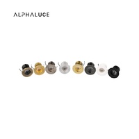 Spot encastré compact anti-éblouissement 5W/7W en aluminium noir sans cadre pour couloirs d'hôtel et accents de chambre