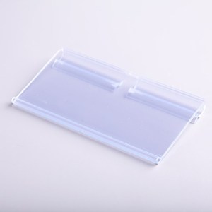 Rõ ràng giữ nhãn PVC móc nhựa siêu thị đùn Hồ Sơ Giá hiển thị giá giữ nhãn của siêu thị - Product Image 4