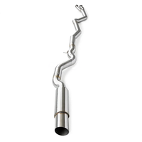 Système d'échappement direct Catback pour BMW 135 135i E82 E88 3.0T 2008-2013 en acier inoxydable, grand diamètre de tuyau, son de course amélioré