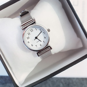 Elegante Reloj de Pulsera de Cuarzo para Mujer, Reloj de Acero Inoxidable Minimalista, Reloj de Pulsera para Dama - Product Image 5